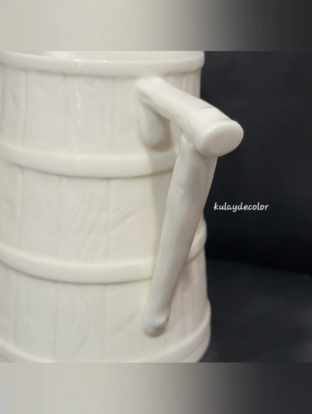 Royal Worcester Bone China Ribbed Barrel Sugar Bowl Creamer Set Made in England